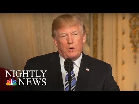 President Donald Trump Confirms CIA Director’s Meeting With Kim Jong Un | NBC Nightly News