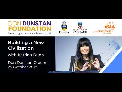 Don Dunstan Oration 2018 | Don Dunstan Foundation