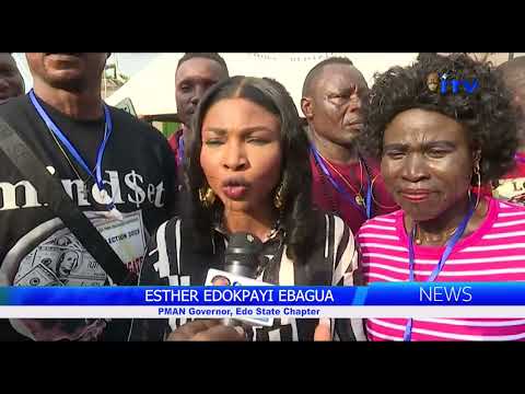 ELECTION OF NEW OFFICERS: Esther Edokpayi Ebagua Becomes New  PMAN Governor, Edo State Chapter