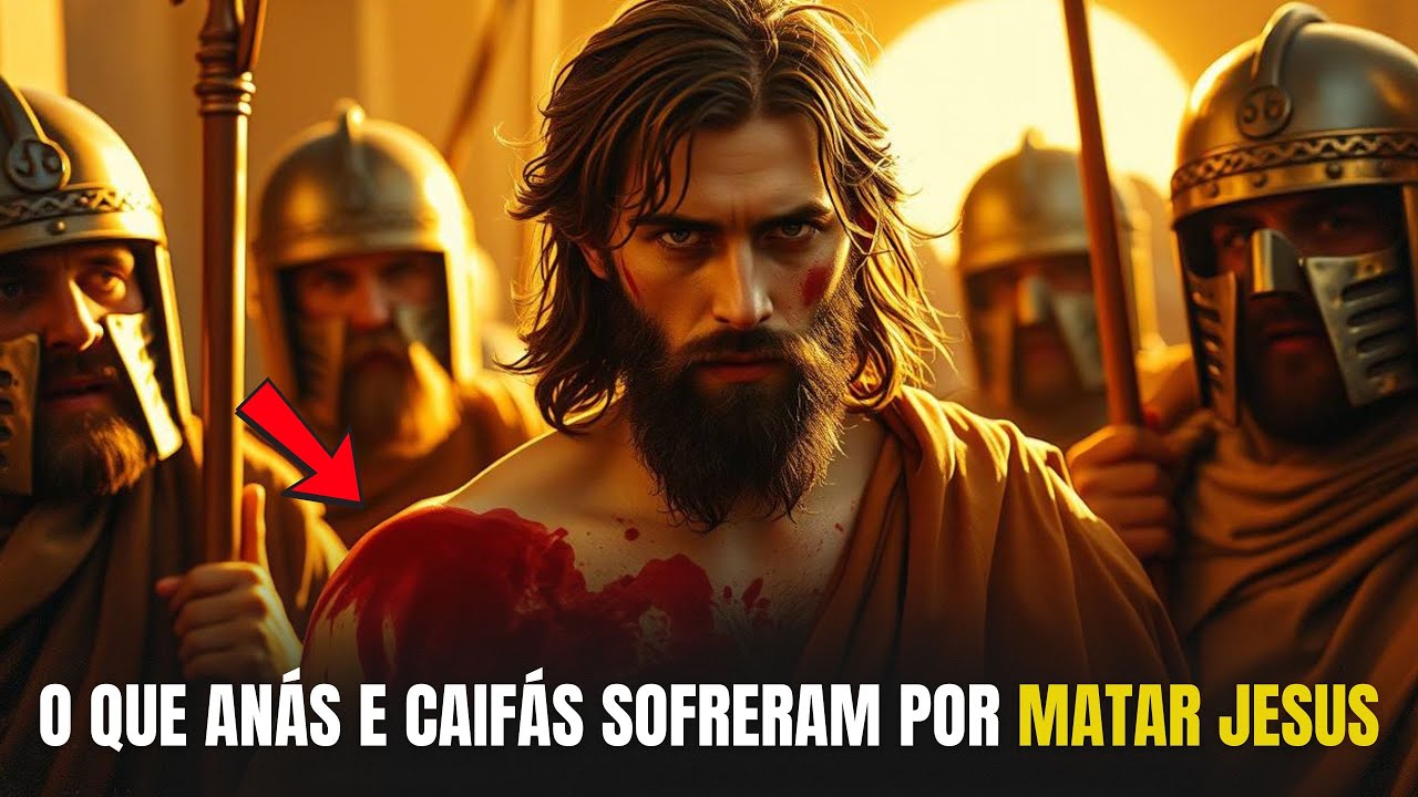 O Duro Castigo de ANÁS E CAIFÁS por Terem Matado JESUS os 2 sacerdotes que Pagaram Caro