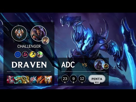 Draven ADC vs Aphelios - EUW Challenger Patch 11.18