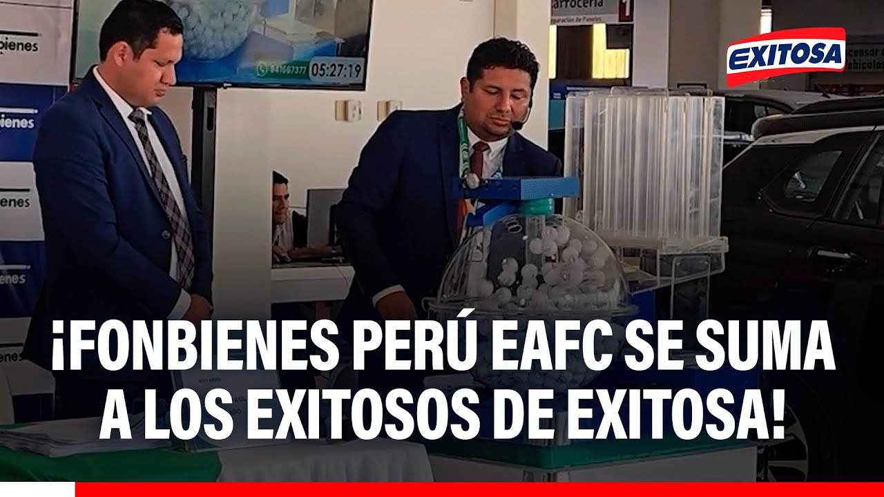 🔴🔵 ¡Fonbienes Perú EAFC se suma a los Exitosos de Exitosa!