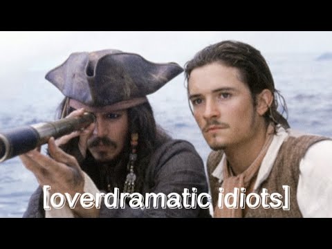 jack sparrow and will turner wreaking havoc