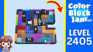 Soluzione del Livello 2405 di Color Block Jam