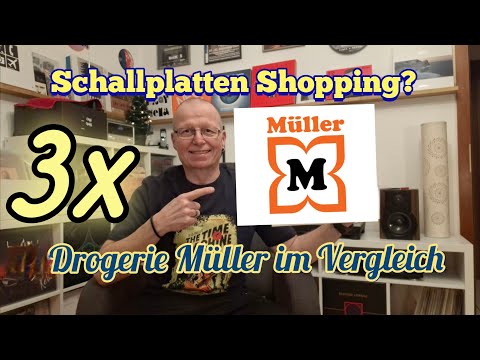 Vinyl record shopping? 3x Müller drugstores in direct comparison