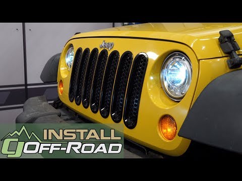 Jeep Wrangler JK Mopar Headlight Kit LED 2007-2018 Installation
