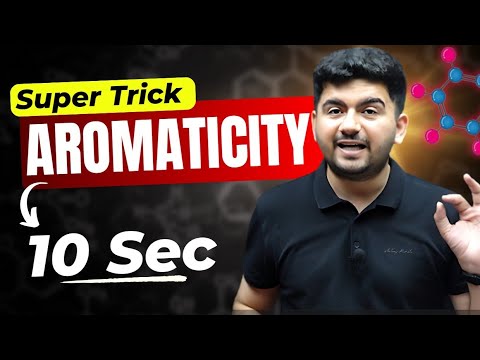How to check aromatic,anti aromatic compounds ? Organic Chemistry trick