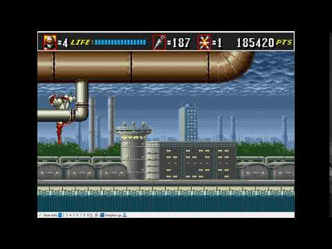 Shinobi III - Glitch Fast Attack Close Range