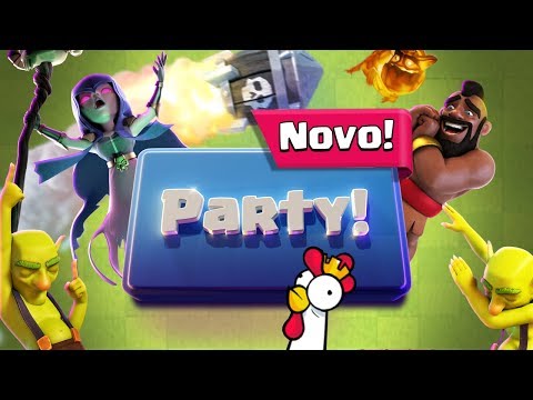 NOVO PARTY e TUDO da NOVA ATUALIZACÌ§AÌƒO do Clash Royale