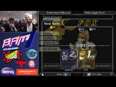 Bam 7 Melee Pools - TSM | Leffen vs Phrase