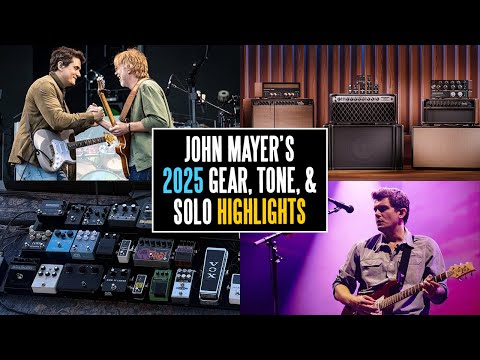 John Mayer’s Best Solos, Insane Tones, & Gear Updates - The 2025 Highlights