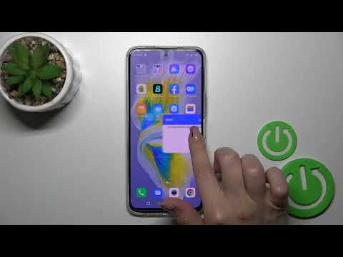 How to Manage Widgets in Tecno Camon 18 Premier - Add or Remove Home Screen Widgets