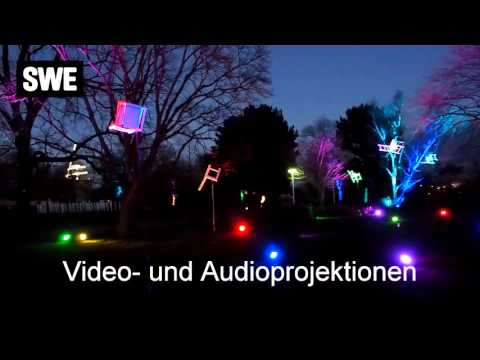Impressionen vom Winterleuchten im egapark