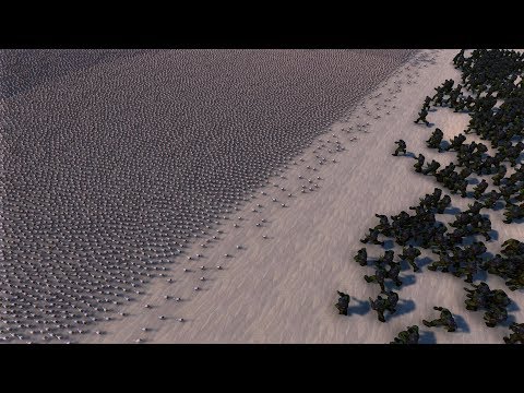 300 HULK vs 60000 CHICKENS - Ultimate Epic Battle Simulator