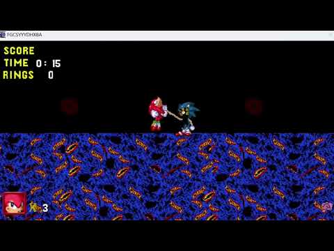 sonic.fbx knuckles death scene but... AMAZING!