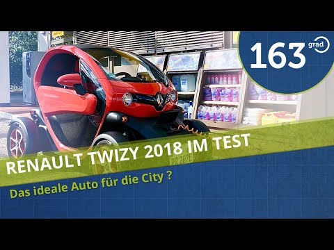 Renault Twizy Test Deutsch - Warum der Twizy in der City glücklich macht - 163 Grad - UHD/4k