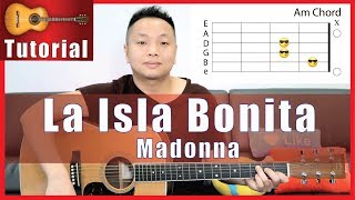 La Isla Bonita Guitar Tutorial | Madonna