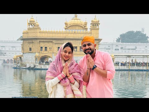 OUR FIRST VISIT AT GOLDEN TEMPLE❤️ FULL VLOG🥰 THE ABNORMAL COUPLE🥰