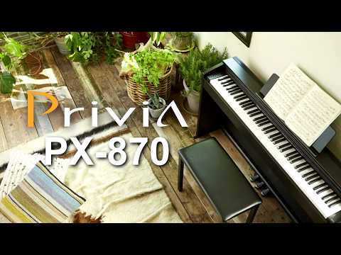 Casio PX-870 Privia Digital Piano - White w/ Adjustable Bench image 5