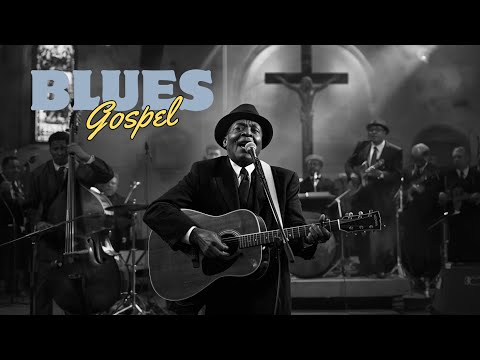Na Maldição da Cruz – Harpa Cristã em Blues Gospel Retrô | Louvor e Adoração Profunda 🎶
