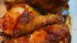 Oven Baked Barbecue Chicken Drumsticks