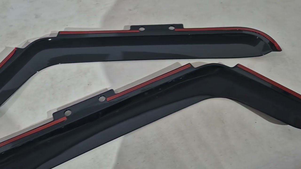 Ветровики Niken Luxury 2021- (2 шт) Video 1