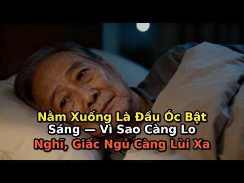 Nằm Xuống Là Đầu Óc Bật Sáng — Vì Sao Càng Lo Nghĩ, Giấc Ngủ Càng Lùi Xa