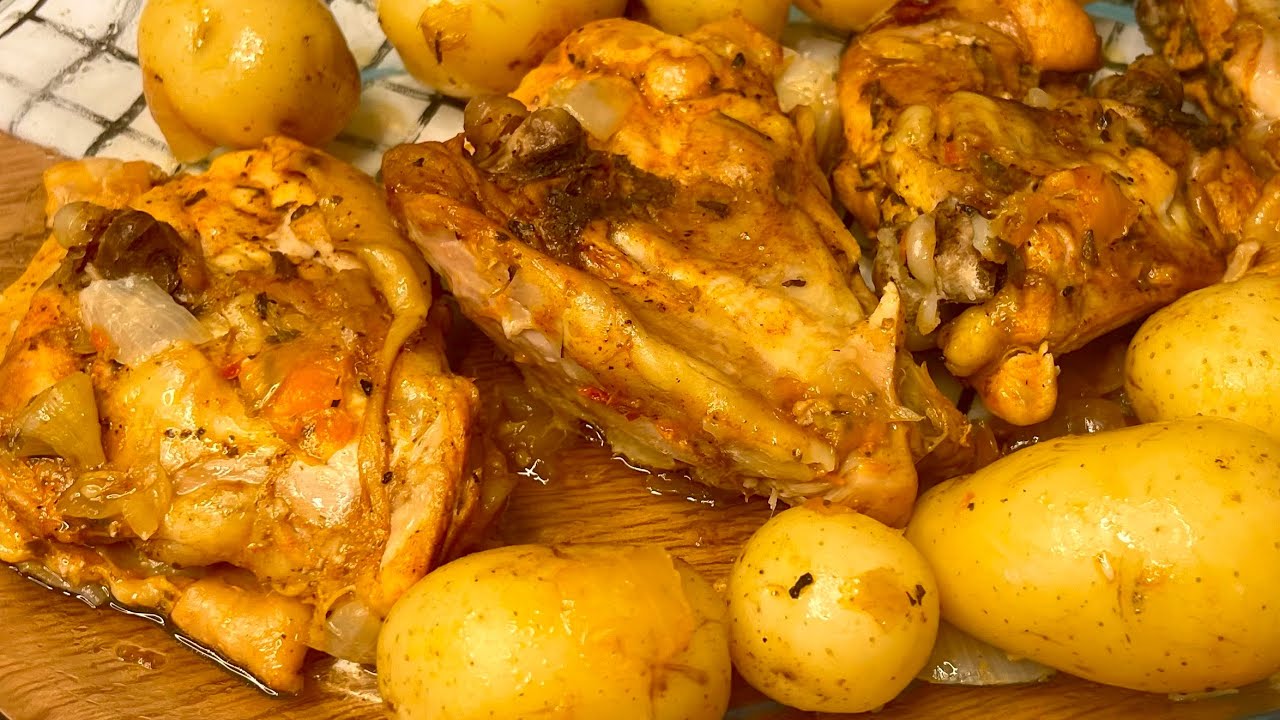 SOBRECOXA ASSADA NA PANELA DE PRESSÃO COM BATATAS ??