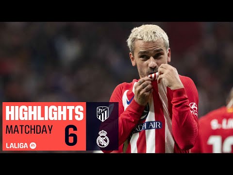 Resumen de Atlético vs Real Madrid Matchday 6