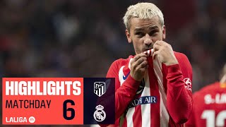 Resumen de Atlético de Madrid vs Real Madrid (3-1)