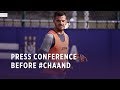 Press conference with Van Crombrugge & Roofe