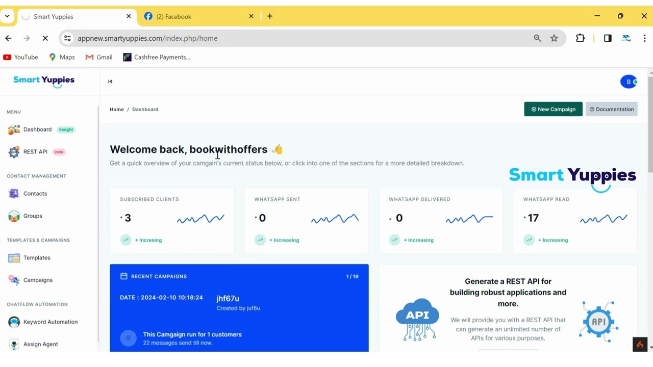 Bulk Whatsapp  Official API - Smart Yuppies | Official API Training | Official API Demo