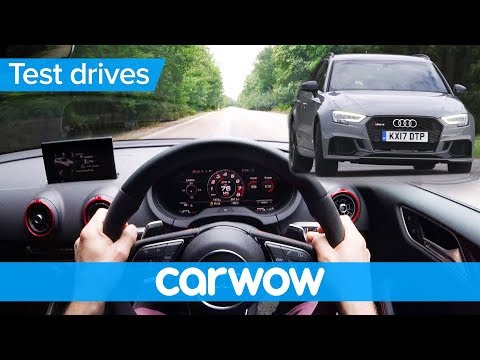 Audi RS 3 2018 POV review with jump | Test Drives