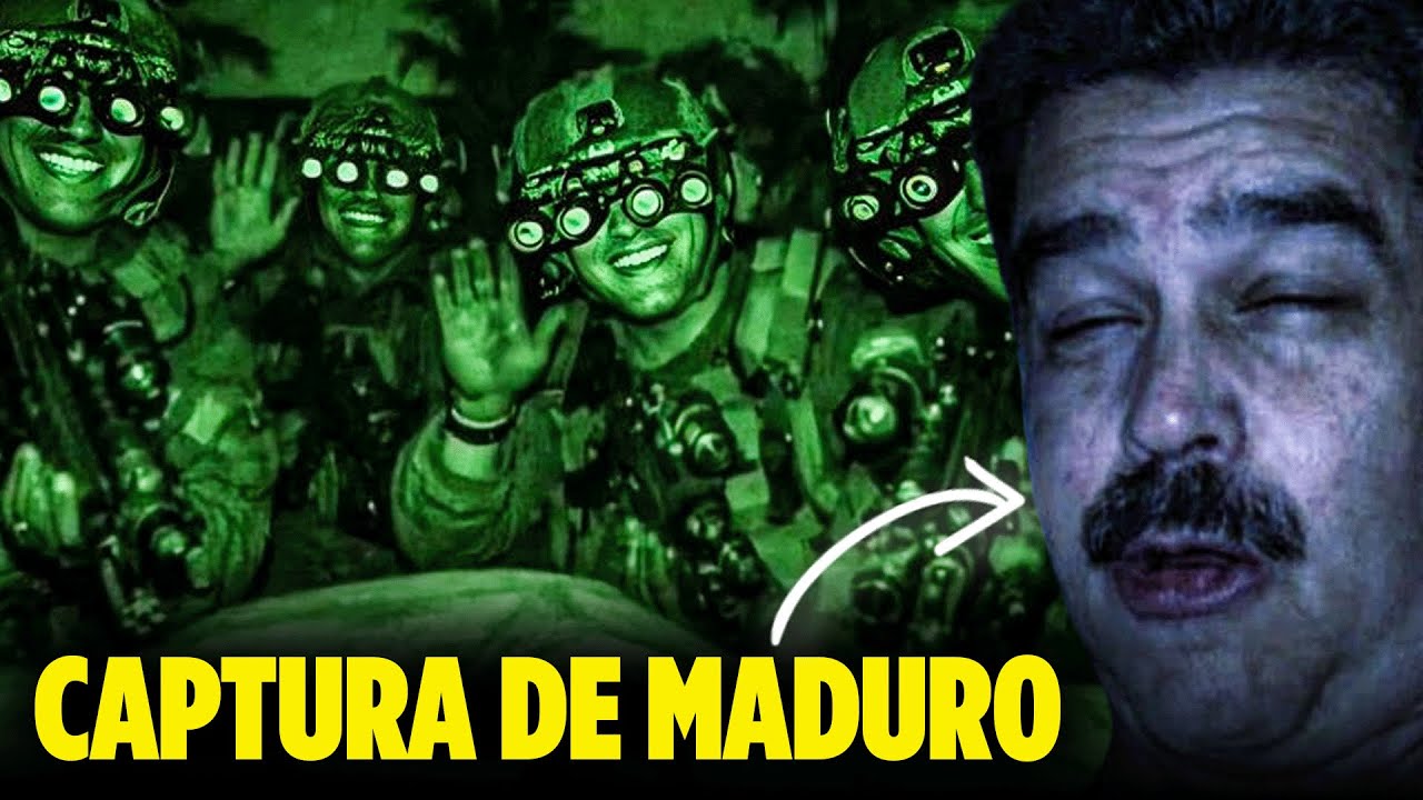 COMO A DELTA FORCE CAPTUROU O MADURO EM 6 MINUTOS?