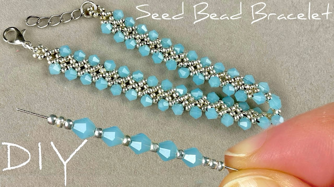 EASY Beaded Bracelet Tutorial: Perfect for Beginners! Seed Bead Jewelry Making