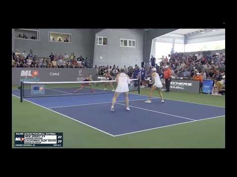 MLP Highlights I Best Women's Doubles Point Ever?