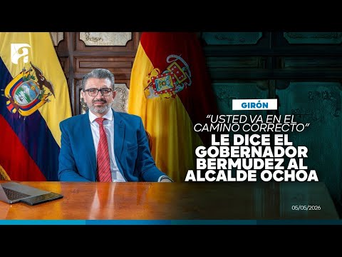 “Usted va en el camino correcto” le dice el gobernador Bermúdez al alcalde Ochoa