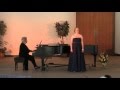 Johanna Hilfiker Senior Voice Recital - Spring Will Come Again - Bernstein - Pt 9