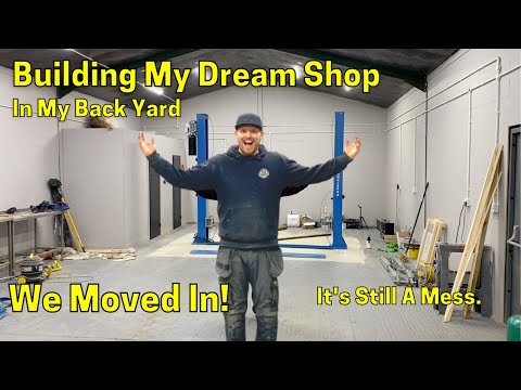 Building My Dream Workshop At Home - Episode 9