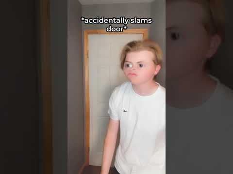 When You Accidentally Slam Your Door #Shorts