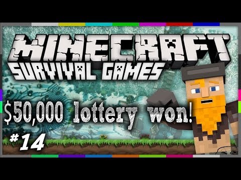 Won $50,000 Lottery! (giveaway) - MINECRAFT Survival Games : Episode 14 - April Fools! ◄◄