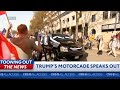 Trump's motorcade tells the truth about the coup