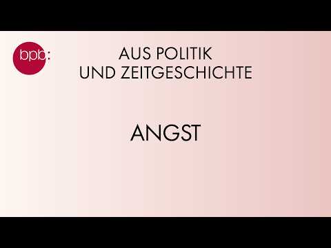 Video Thumbnail: Angst - mit Tanja Michael, Susanne Martin und Johannes Hillje (APuZ #42)