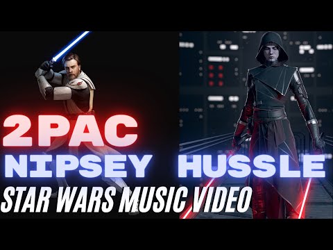 2Pac feat. Nipsey Hussle  - The Marathon Continues,  Star Wars MUSIC VIDEO