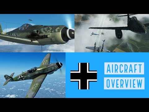 pros and cons: Luftwaffe aircraft of IL-2 Battle of Bodenplatte