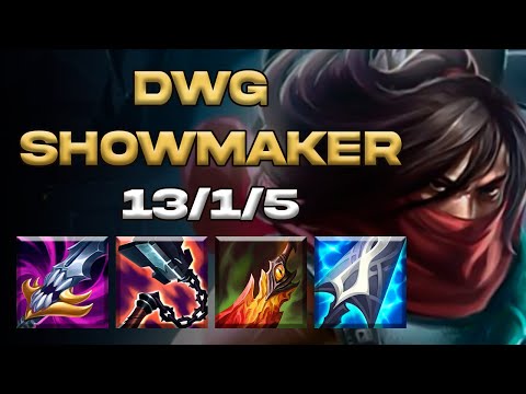 ShowMaker Talon vs Qiyana / LOL KR Challenger Patch 12.9