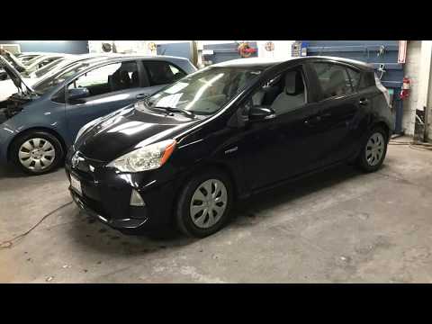 How to remove 2013 Toyota Prius C Front Bumper and headlights - Body Shop Basics
