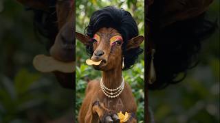 When the Goat Says, I Woke Up Like This 😂