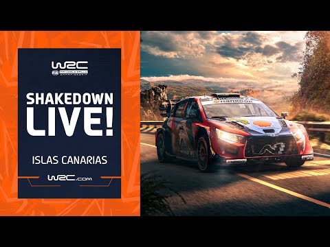🔴 Shakedown LIVE | WRC Rally Islas Canarias 2025