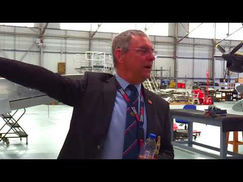 Spitfire Mk. XVI TE311 (BBMF Hangar Tour 2017)